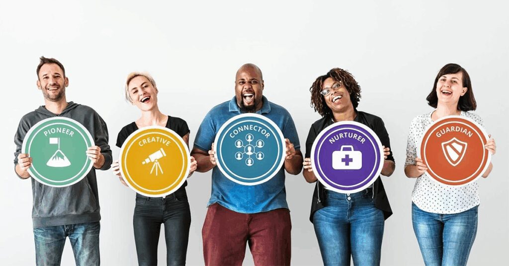 5 Voices: Pioneer, Connector, Guardian, Creative, Nurturer
