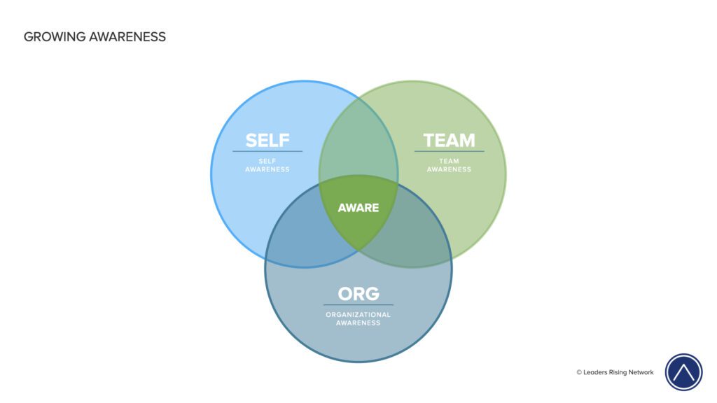 Growing Awareness Tool: Self Awareness; Team Awareness, Organizational Awareness