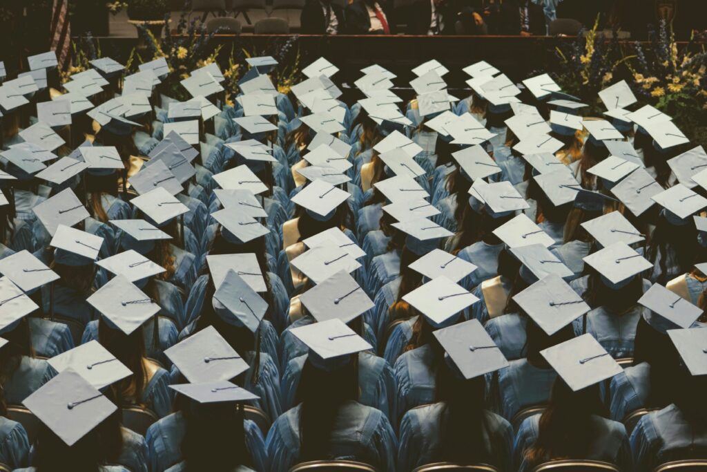 College Students at Graduation